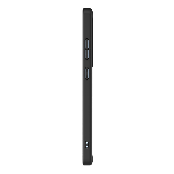 Spigen case for Samsung Galaxy S25 Ultra, Ultra Hybrid, black / matte + 9H Tempered Glass
