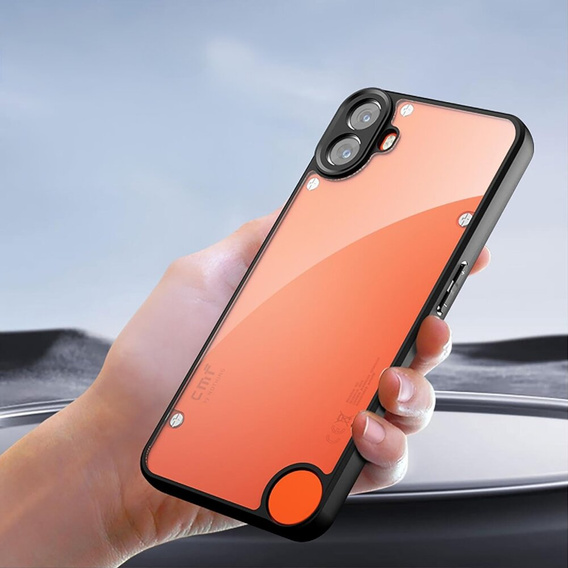 Case for Nothing CMF Phone 1, Fusion Hybrid, transparent