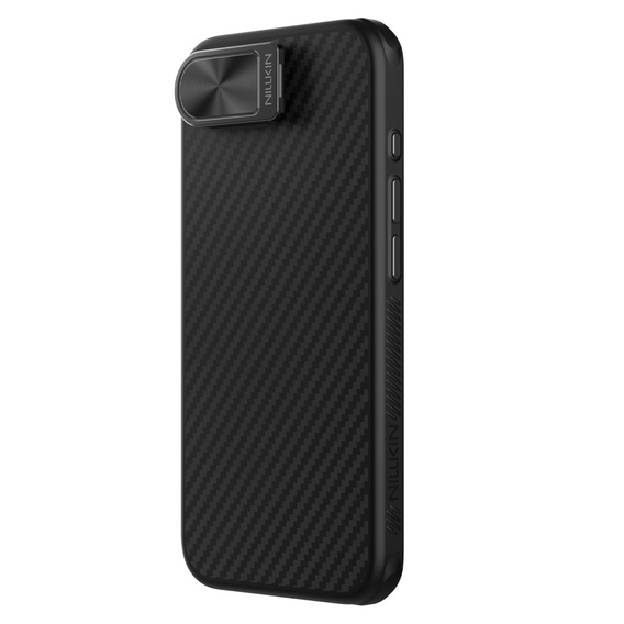 Nillkin Armored Case for iPhone 16e, Carboprof Case, for Magsafe, black