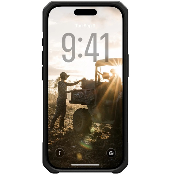 Urban Armor Gear case for iPhone 17 Pro Max, Monarch Pro MagSafe, Orange
