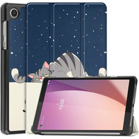 Case for Lenovo Tab M8 Gen 4 TB-300FU, Smartcase, sleeping cat