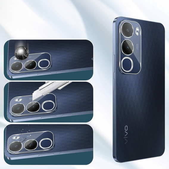 Tempered Camera Glass for Vivo Y19s, transparent