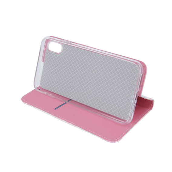 Flip case for Huawei Y7 2019, Wallet, Positive, white