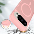 Matt Case for Google Pixel 10 / 10 Pro, for MagSafe, translucent pink
