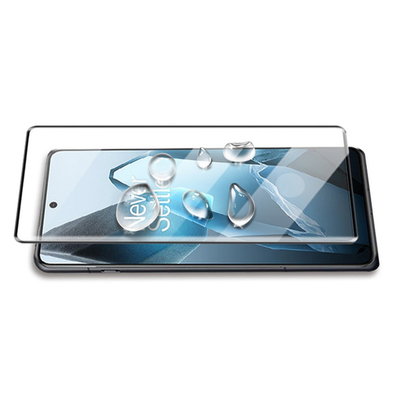 3D Tempered Glass for OnePlus 13, black frame