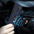 Armor Case for Xiaomi Redmi Note 9, Nox Case Ring, blue