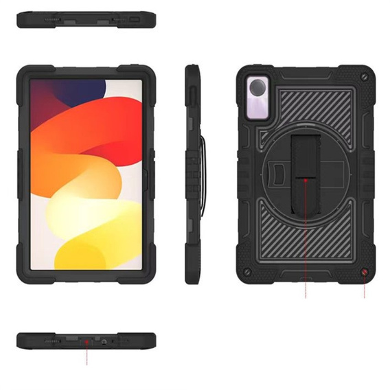 Case for Xiaomi Redmi Pad SE 11", Armoured Protective, Black
