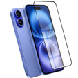 3D Tempered Glass for iPhone 16, black