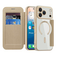 Wallet MagSafe RFID flip case with camera protection for iPhone 17 Pro Max