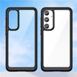 Case for Samsung Galaxy A55 5G, Fusion Hybrid, transparent / black