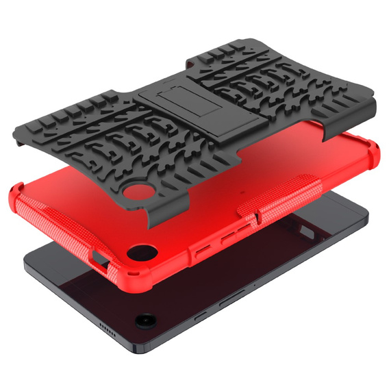 Case for Samsung Galaxy Tab A9, Tire Armor, red