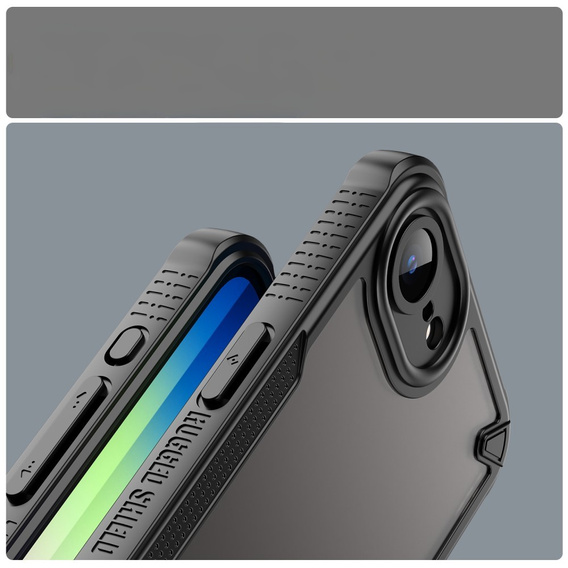 Case for Iphone 16E, Armor Frosted Case, black