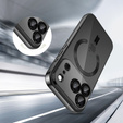Magnetic case with lens protection for iPhone 17 Pro