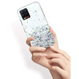Case for Realme 8 / 8 Pro, Glittery, transparent
