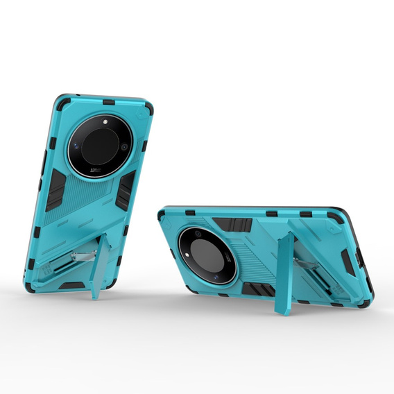 Case for Honor Magic 6 Lite 5G, Military kickstand, blue