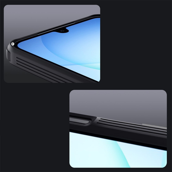 NILLKIN Camshield Pro case with camera cover for Samsung Galaxy A37 5G, black