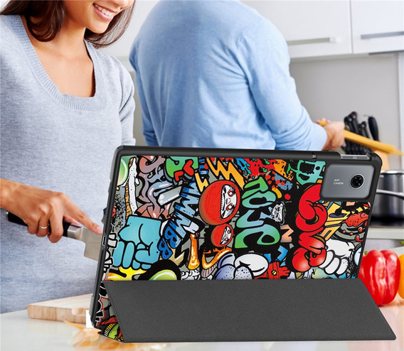 Case for Lenovo Idea Tab 11" 2025 TB336FU TB336ZU, with stand function, Smartcase, Galaxy