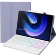 Case + keyboard Xiaomi Pad 6 / 6 Pro, with touchpad, purple