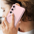 Case for Samsung Galaxy A26, ColorMag, for MagSafe, pink + 9H tempered glass