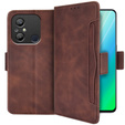 Flip case for Xiaomi Redmi 12C, Card Slot, brown