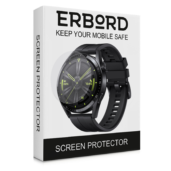 3x ERBORD hydrogel film for Huawei Watch GT 3 46mm