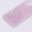 Case for Xiaomi Redmi 12, Glittery, pink