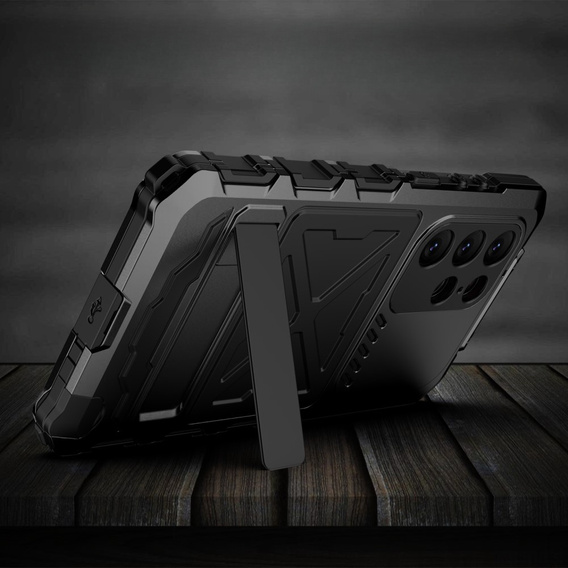 Armored case for Samsung Galaxy S23 Ultra, R-JUST, black