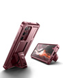 Armored case for Samsung Galaxy S22 Ultra, Dexnor Full Body, red