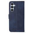Flip case for Samsung Galaxy A34 5G, Leather Wallet, dark blue