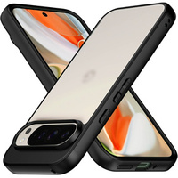 Case for Google Pixel 9 Pro XL, Fusion Hybrid, transparent / black