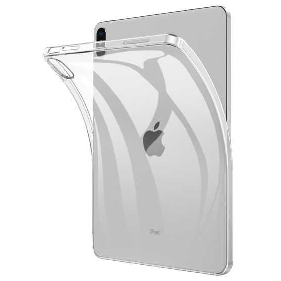 Case for iPad 10.9 2022 10 Gen, Silicone, transparent