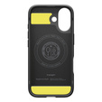 Spigen Rugged Armor MagSafe Case for iPhone 17, Matte Black