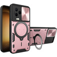 Armor case for Infinix Note 12 Pro 4G / Note 12 2023, CamShield Slide, pink rose gold