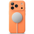 Ringke case for iPhone 17 Pro Max, Silicone Magnetic MagSafe, Tangerine