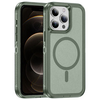 Case with frame for iPhone 12/12 Pro, for MagSafe, green