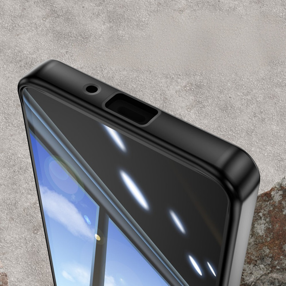 Case for Sony Xperia 10 VI, Fusion Hybrid, with camera protection, transparent / black