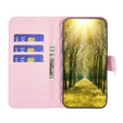 Flip case for Oppo A17, Wallet, BINFEN COLOR, pink