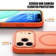 Matte case for iPhone 17 Pro, for MagSafe, with camera protection
