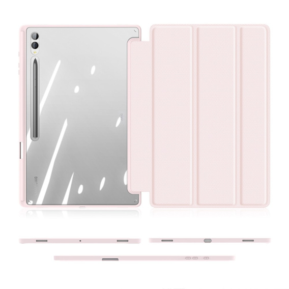 Case for Samsung Galaxy Tab S10 Ultra, Dux Ducis TOBY, pink