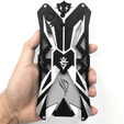Armored case for ASUS ROG Phone 8 5G, Aluminum Alloy, black