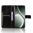 Flip case for Realme GT 6 / 6T, Crazy Horse Wallet, black