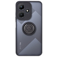 Case for Infinix Hot 30i, Frosted Ring, black