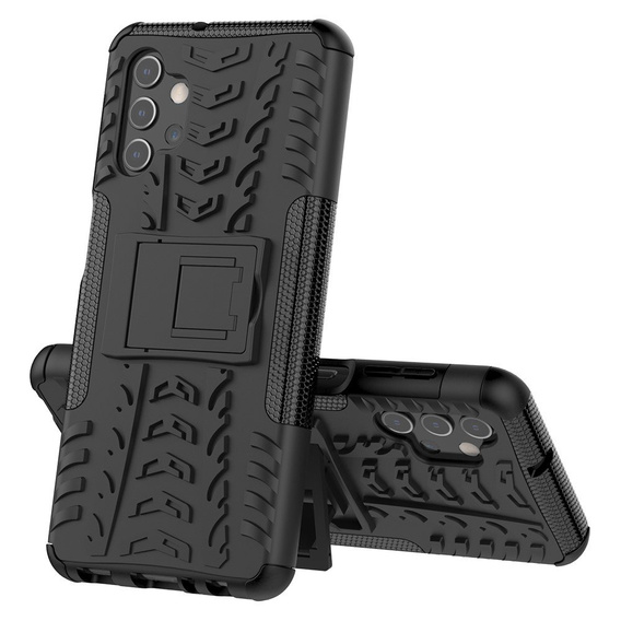 Case for Samsung Galaxy A32 5G, Tire Armor, black
