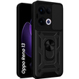 Case for Oppo Reno 13, CamShield Slide, black