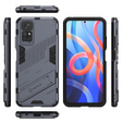 Case for Xiaomi Redmi Note 11/11S, Military kickstand, blue