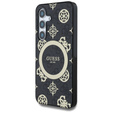 GUESS Magnetic IML Peony case for Samsung Galaxy S25