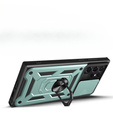 Case for Samsung Galaxy S23 Ultra, CamShield Slide, green