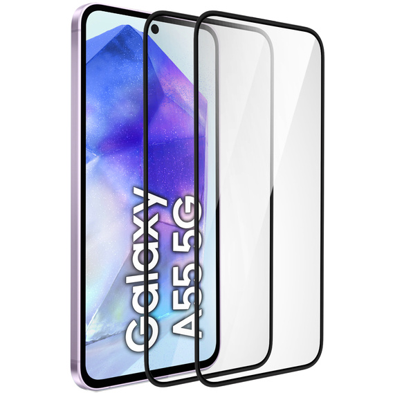 2x Ceramic ERBORD Hybrid Glass for Samsung Galaxy A55 5G
