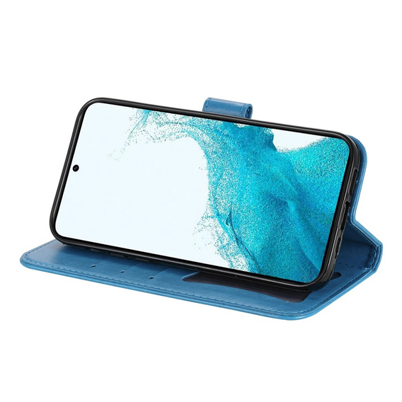 Flip case for Samsung Galaxy A54 5G, Mandala Flower, blue