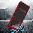 Case for Samsung Galaxy S22 Ultra, R-JUST, armoured, red